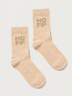 Hot BEIGEFARBENE KASCHMIR-SOCKEN Herren Accessoires