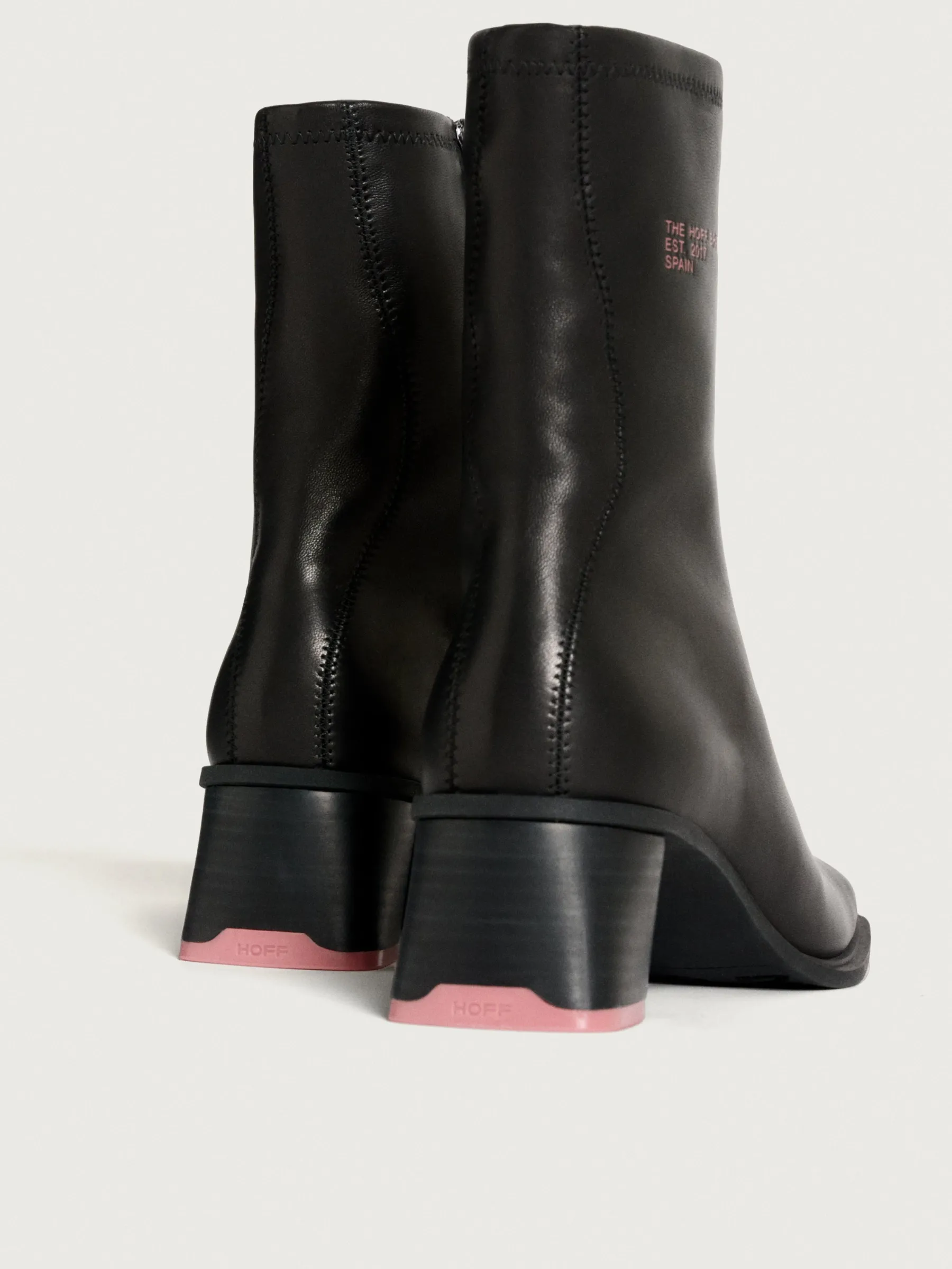 Sale DATE SCHWARZE STIEFELETTE MIT ABSATZ Damen Stiefel Und Stiefeletten