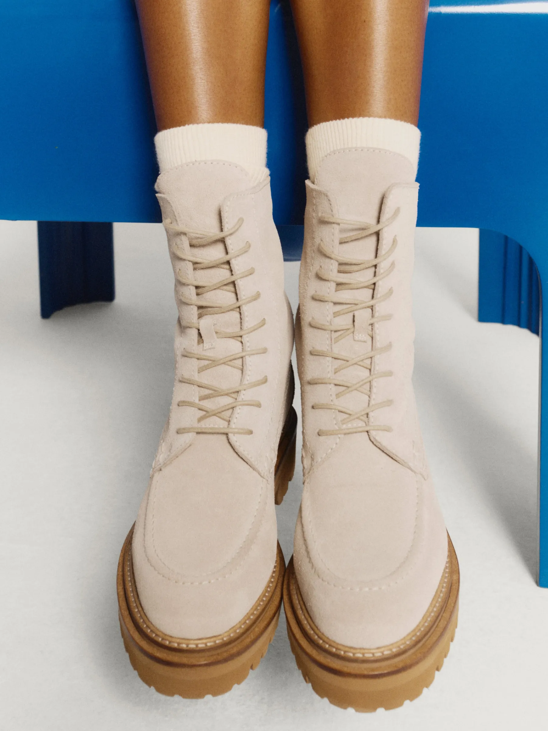 Sale DESERT STIEFEL BEIGE Damen Stiefel Und Stiefeletten