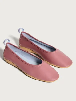 GARNIER BALLERINA BURGUNDERROT Damen Flacher Schuh