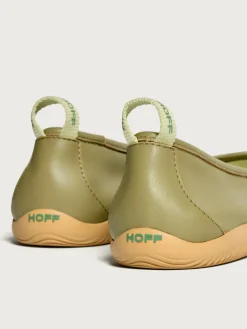 Hot GARNIER BALLERINA GRÜN Damen Flacher Schuh