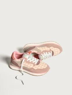 Clearance X MINICOTON MINI VICHY PINK Sneakers