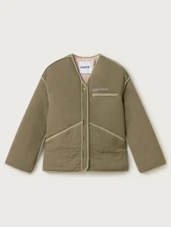 Outlet KHAKIFARBENE CHARLOTTE JACKE Damen Jacken