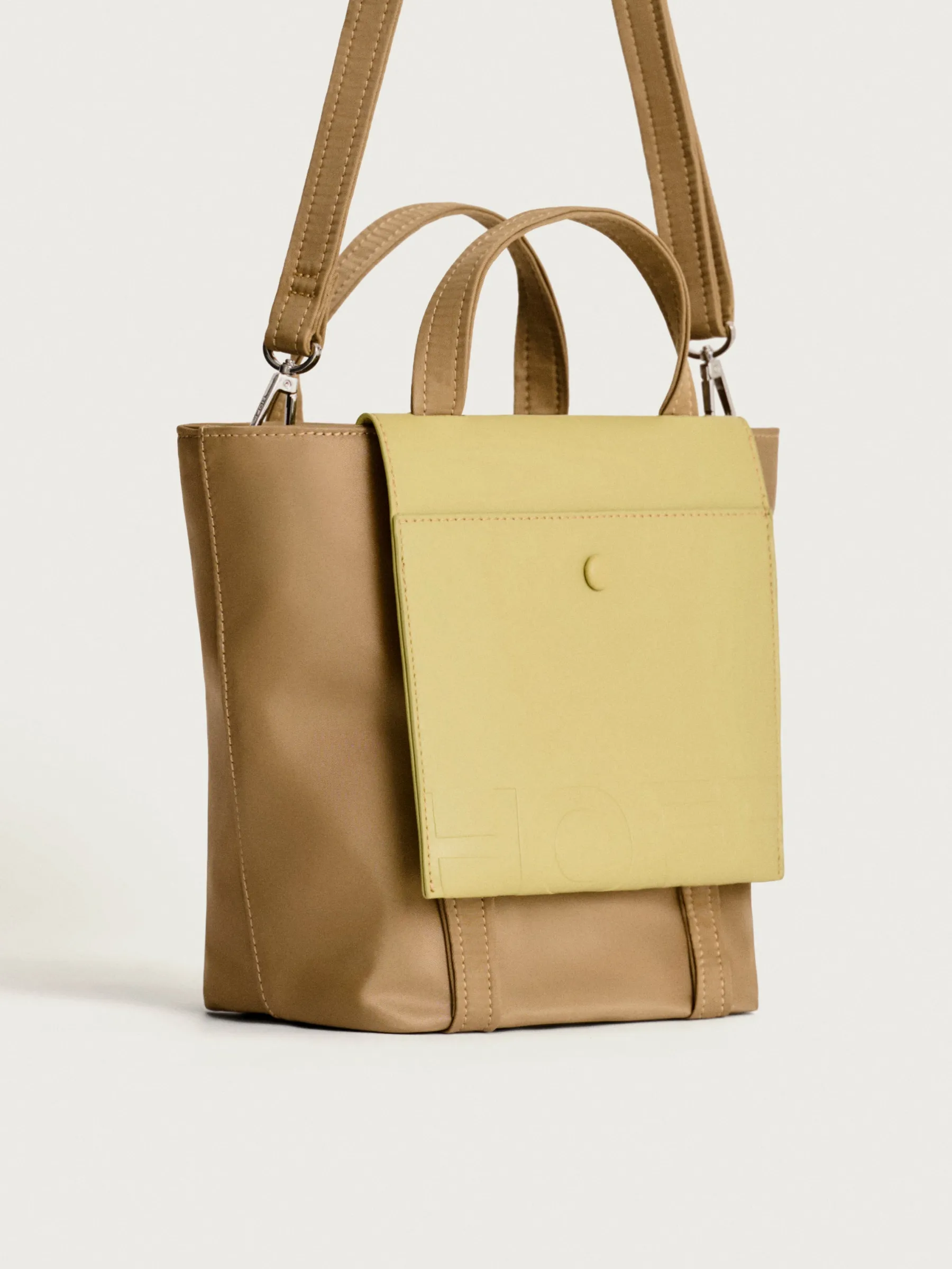 MINI SHOPPER NYLON DAILY KHAKI Damen Nylon|Shopper-Tasche