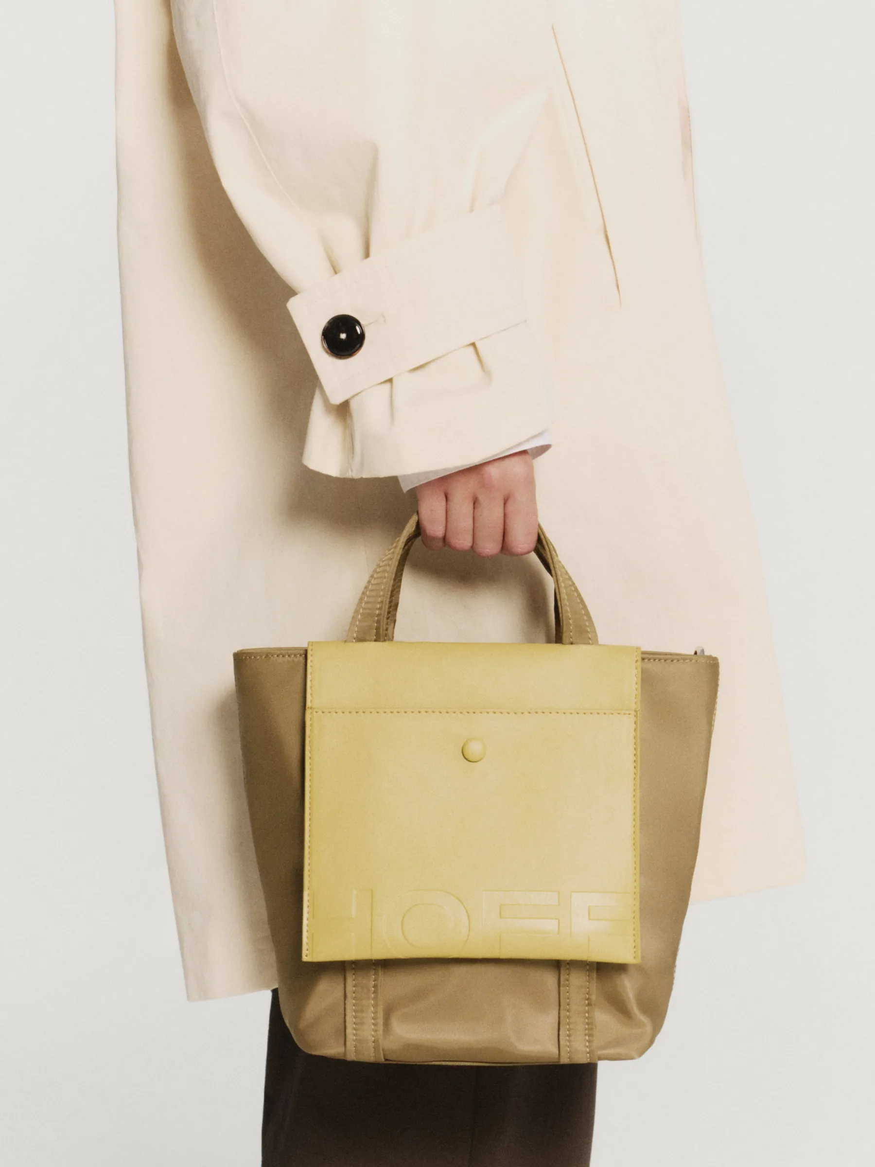 MINI SHOPPER NYLON DAILY KHAKI Damen Nylon|Shopper-Tasche