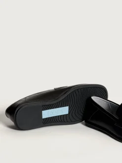 Sale MOKASSIN APOLLO SCHWARZ Damen Flacher Schuh