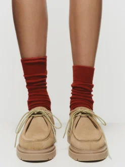 Sale MOKASSIN CONCERT TAUPE Damen Flacher Schuh