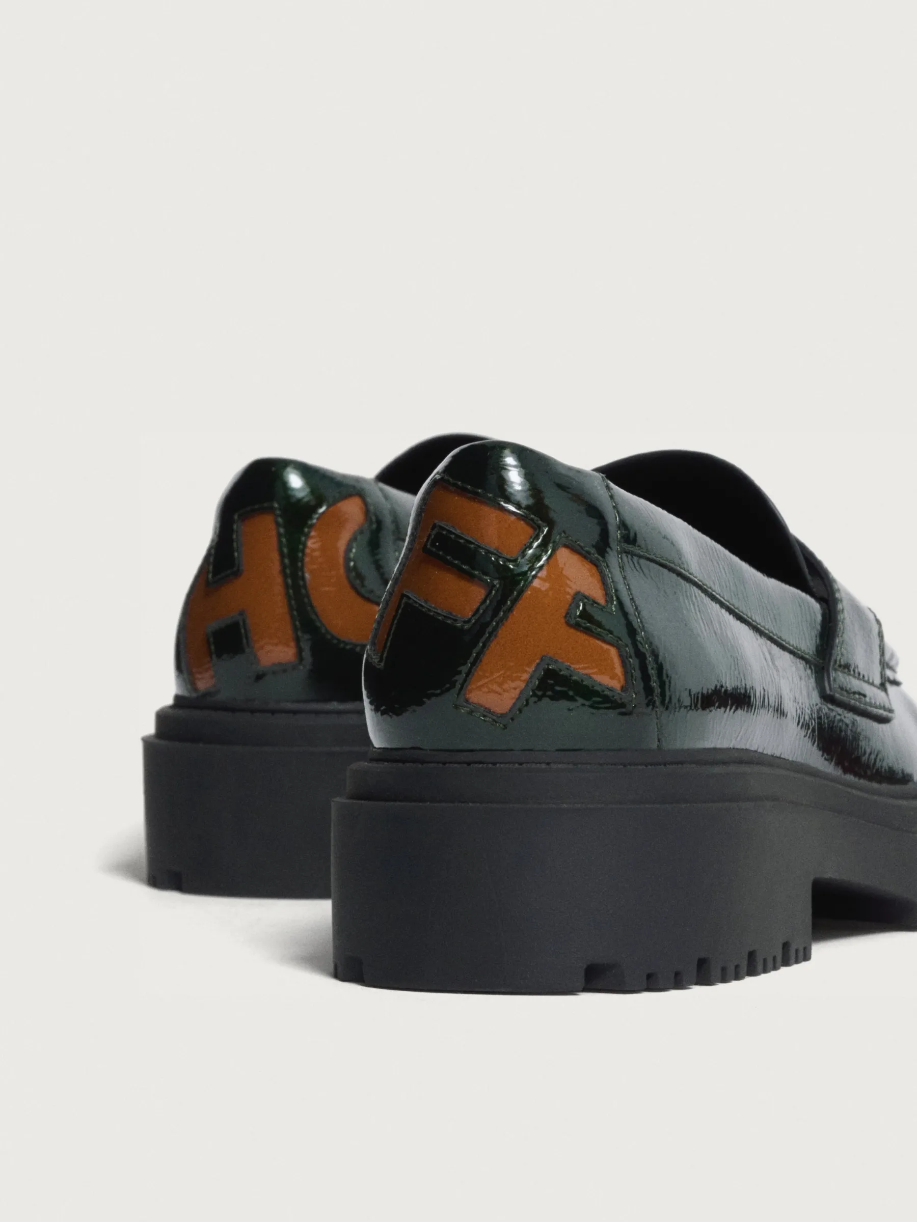 Sale MOKASSIN SCHOOL KHAKI Damen Flacher Schuh