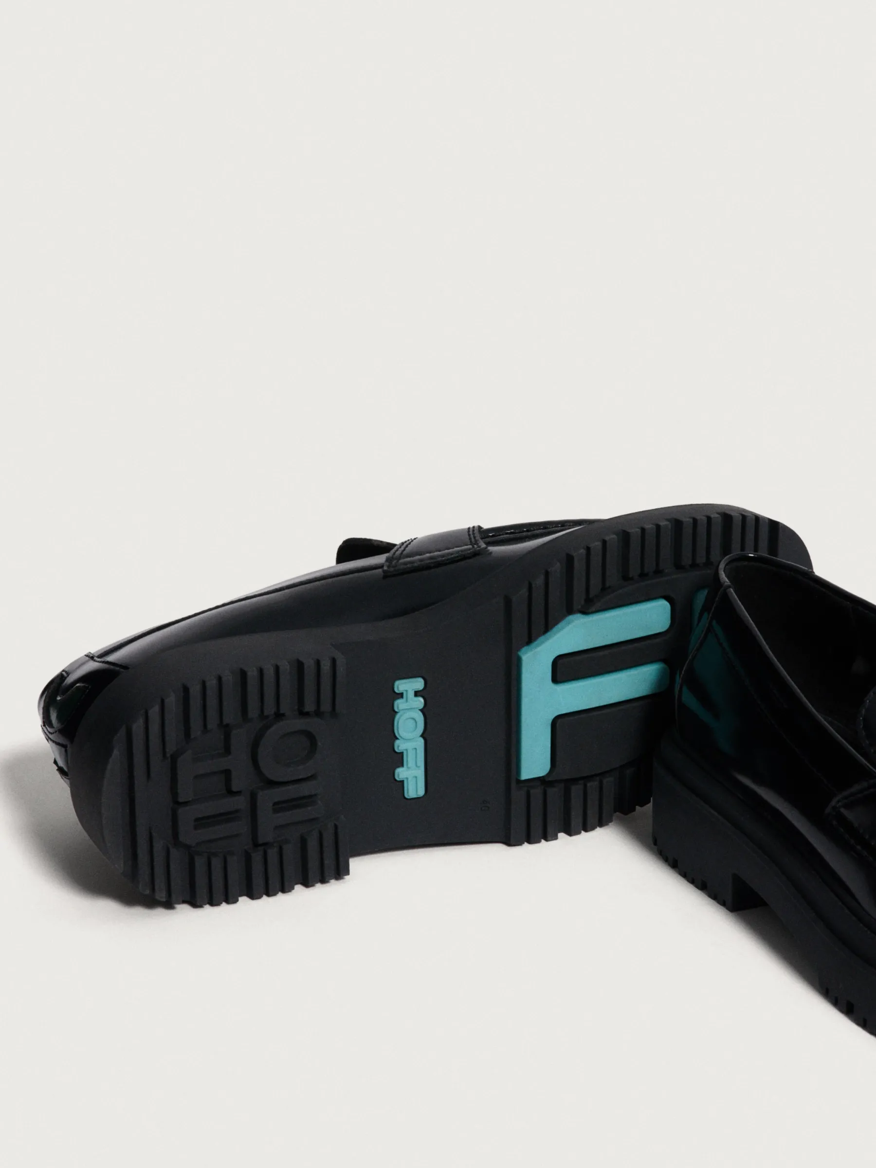 Sale MOKASSIN SCHOOL SCHWARZ Damen Flacher Schuh