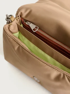 Discount SCHULTERTASCHE EVEREST NYLON CAMEL Damen Nylon|Umhängetaschen
