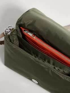 Best SCHULTERTASCHE EVEREST NYLON DUNKELGRÜN Damen Nylon|Umhängetaschen