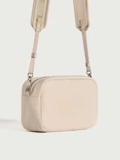 Outlet SCHULTERTASCHE TEIDE OFF WHITE Damen Umhängetaschen