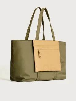 Clearance SHOPPER NYLON DAILY KHAKI Damen Nylon|Shopper-Tasche